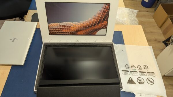 AYSYN Portable Monitor 144Hz 16.1 USB C Monitor 40,8cm FHD 1920×1080 HDR IPS Screen USB C Monitor